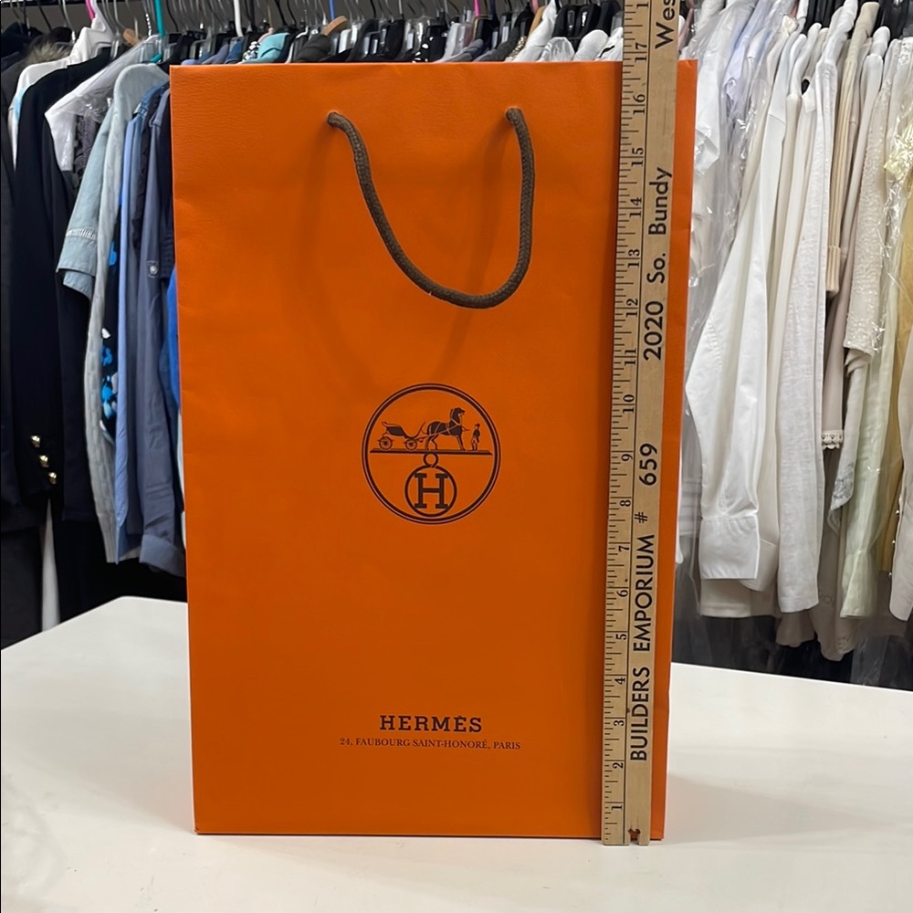 Orange Shopping Bag